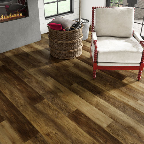 Vinyl flooring - COTTAGE PINE CLAY - Novalis International - indoor ...