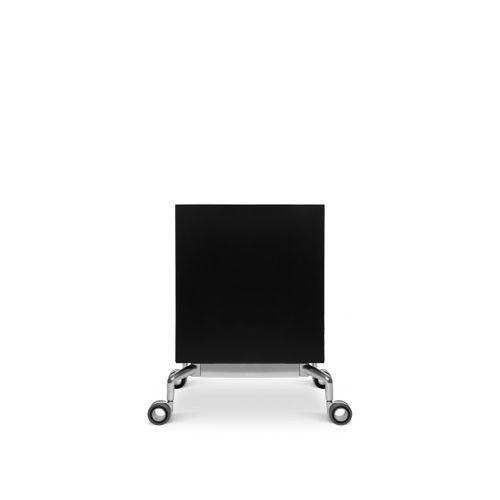 Steel office unit - W-BOX - Wagner - Eine Marke der Topstar GmbH - aluminum / with hinged door / on casters