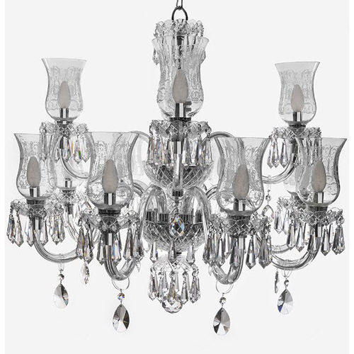 Traditional chandelier - DIAMOND - CRISTAL DE SÈVRES - crystal