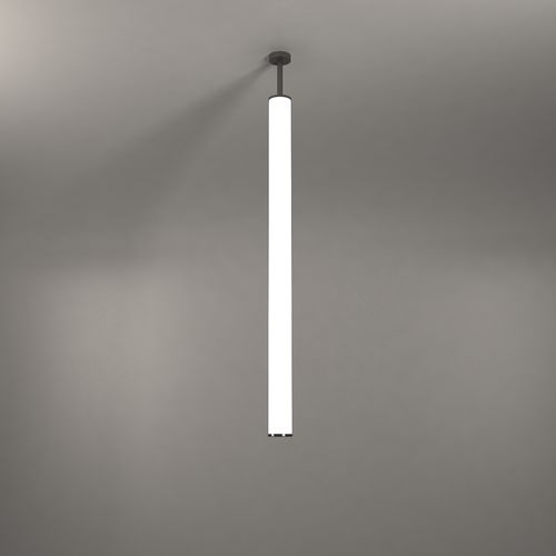 Contemporary light column 360 CYLINDER NEONNY aluminum / steel
