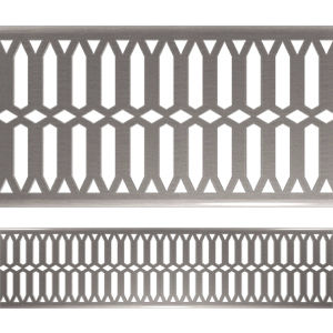 Drainage channel with grating - DIAMOND - Lateral Design Studio - stainless steel grate / for swimming pool / for public spaces