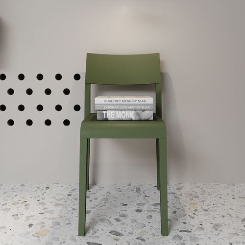 Contemporary chair - Alpha - Sculptures Jeux - indoor / oak / beech