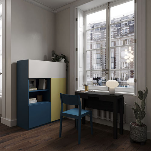 Floor-standing storage cabinet - Mosaico - Sculptures Jeux - contemporary / by Fernanda Brunoro / for office