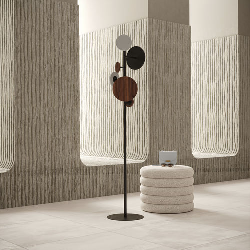 Floor coat rack - Cosmico - Sculptures Jeux - wall-mounted / contemporary / metal