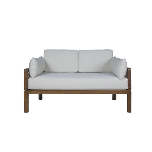 Contemporary sofa - Dual - Il Giardino di Legno - outdoor / fabric / with armrests