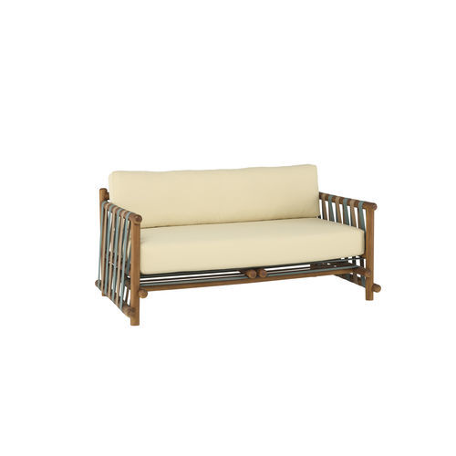 Contemporary sofa - LIGN02B5 - Il Giardino di Legno - garden / fabric / with armrests