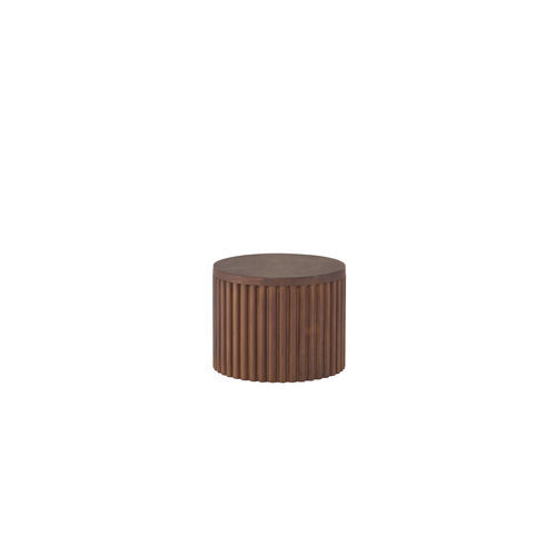 Design coffee table - GRIS04J5 - Il Giardino di Legno - teak / teak base / round