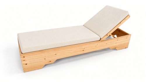 Contemporary sunbed - PALMAR arredi - pine / pine / indoor