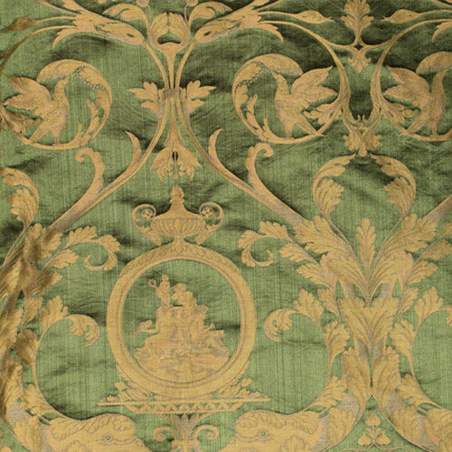 Upholstery fabric - DELFINI - Foresti Home Collection Group srl - patterned / plain / cotton