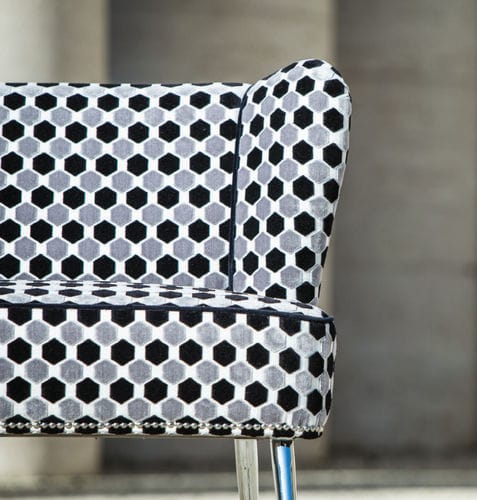 Upholstery fabric - MOMA - Foresti Home Collection Group srl - geometric pattern