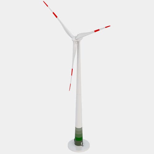 Horizontal-axis wind turbine - E-92  - Enercon - three-bladed / onshore