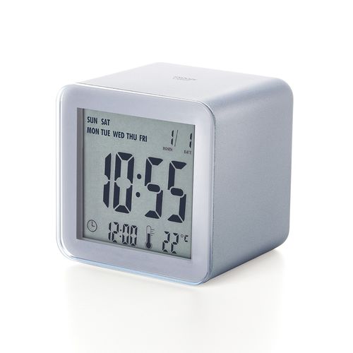 Contemporary clock - CUBE : LR103PA6 - LEXON - table / digital / ABS