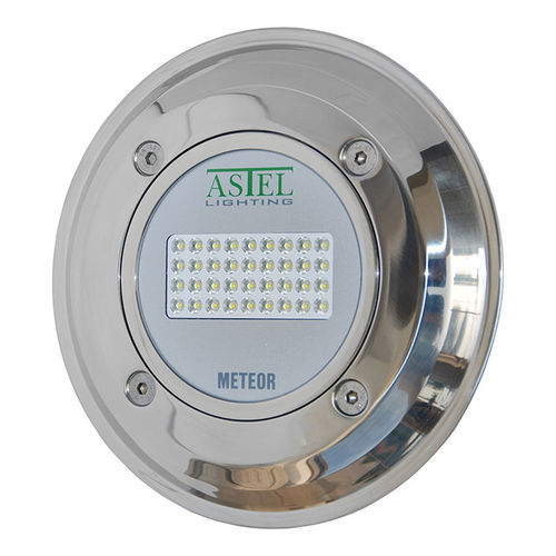 Recessed light fixture - METEOR LSR36500 - ASTEL LIGHTING - RGB LED / round / IP68
