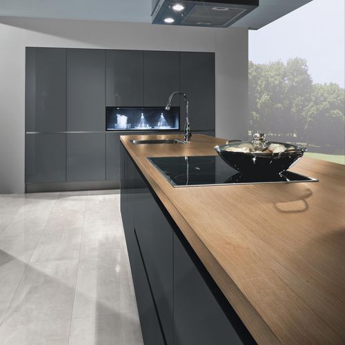 Furniture decorative panel - K2762 AN Oak Lucey Calm - Kaindl - for interior / high-resistance / melamine