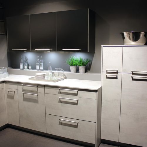 Furniture decorative panel - 44406 DP CONCRETE ART - Kaindl - for interior / high-resistance / melamine