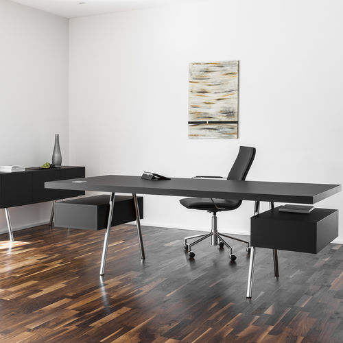 Executive office desk - .FLAIR - Spiegels - free-standing / 1 person / individual