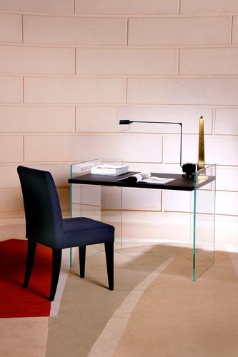 Contemporary dining chair - RIVE GAUCHE - ADENTRO - indoor / beech / upholstered