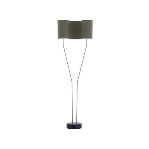 Floor-standing lamp - LMP TAYLOR - FLAM ET LUCE LUMINAIRES - metal / wooden / contemporary