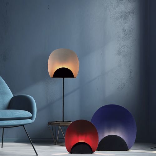 Table lamp - CRÉPUSCULE - FLAM ET LUCE LUMINAIRES - metal / contemporary / corded