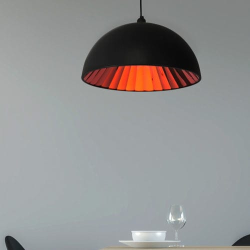Pendant lamp - ESMERALDA - FLAM ET LUCE LUMINAIRES - metal / contemporary / corded