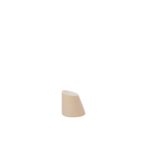Contemporary vase - MOOVE PM - FLAM ET LUCE LUMINAIRES - ceramic / commercial / white