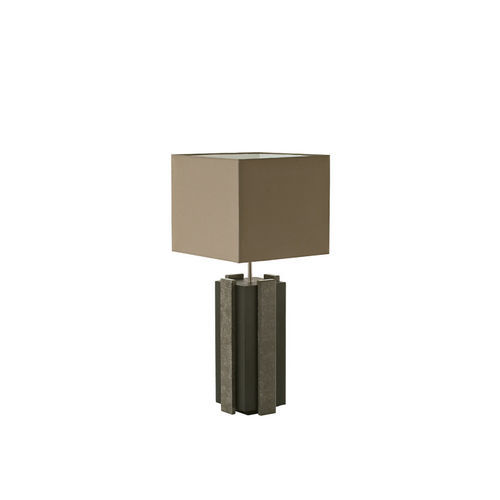 Table lamp - ISALO GM - FLAM ET LUCE LUMINAIRES - stone / contemporary / wireless