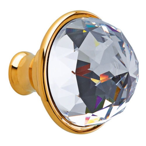 Classical furniture knob - 0Z5741.B00.00 - Bronces Mestre, S.A. - metal / Swarovski® crystal