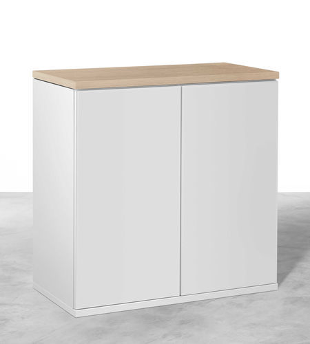 Floor-standing storage cabinet - Hund Möbelwerke - contemporary / for office / wooden