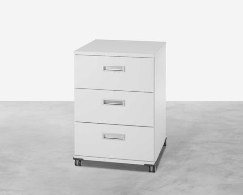 Metal office unit - CATERING ELEMENT - Hund Möbelwerke - 3-drawer / mobile