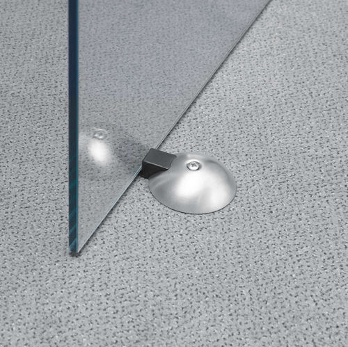 Aluminum doorstop - Hund Möbelwerke - silver-colored