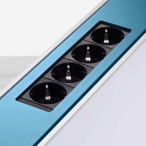 Power socket - Hund Möbelwerke - quadruple / desk / for furniture