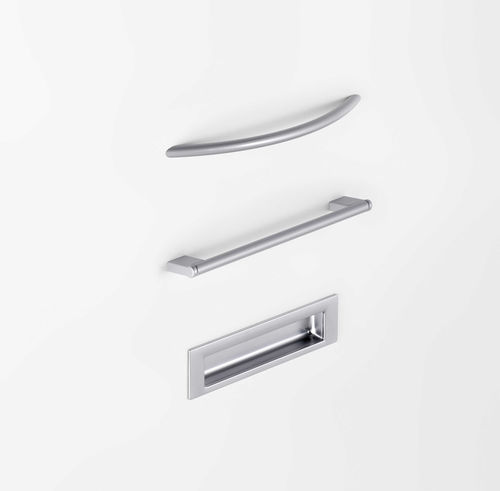 Metal furniture handle - Hund Möbelwerke - polished / not specified