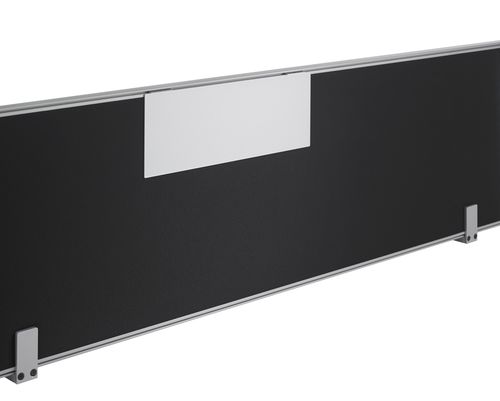 Magnetic board - Hund Möbelwerke - black / white / fixed