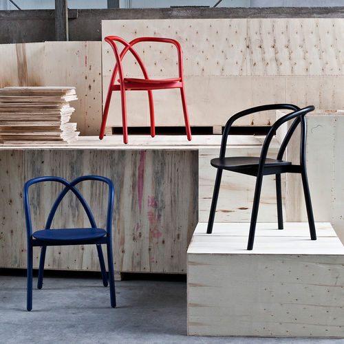 Contemporary chair - MING - STELLAR WORKS - indoor / ash / home