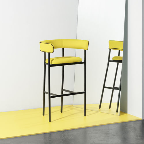 Contemporary bar chair - FONT LIGHT - mobel copenhagen - indoor / fabric / home