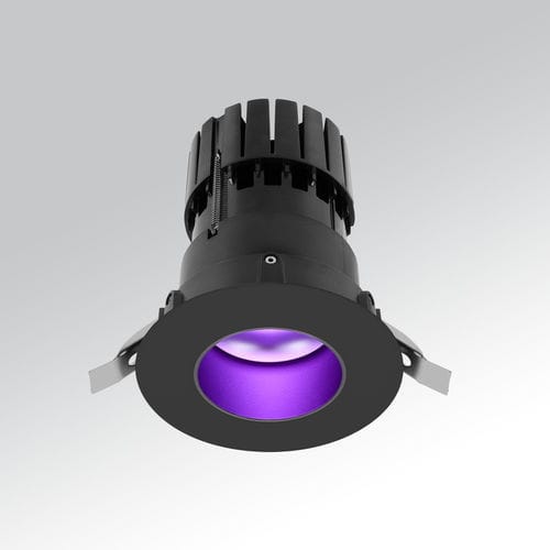 Recessed ceiling downlight - LUMENCORE - lumenpulse Group - for ceiling / RGBW LED / round