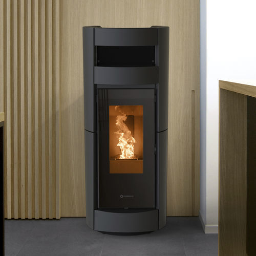 Pellet heating stove - Chic Supreme Natural Air - THERMOROSSI - 0 - 5 kW / 5 kW...10 kW / floor-mounted