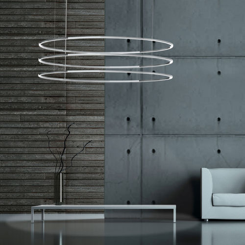 Pendant lamp - INSIEME - Sattler GmbH - aluminum / acrylic glass / contemporary