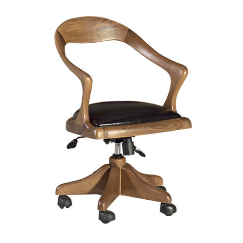 Traditional office chair - RIVER - SOLENNE OFFICE FURNITURE - indoor / wooden / upholstered