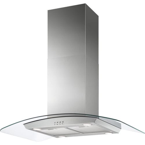 Island range hood - LFI519X - Electrolux Home - ducted / with built-in lighting / Class C