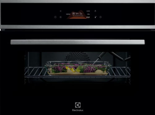 Electric oven - EVLBE08GX - Electrolux Home - convection / microwave / built-in