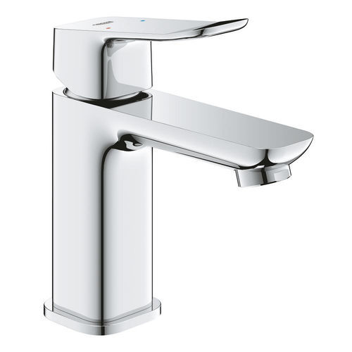 Washbasin mixer tap - 1018840000 - GROHE - deck mounted / chrome-plated brass / bathroom