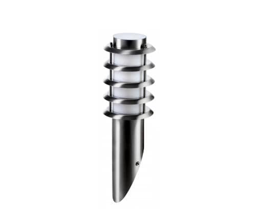 Contemporary wall light - RADES - LUMITEK - outdoor / stainless steel / PMMA
