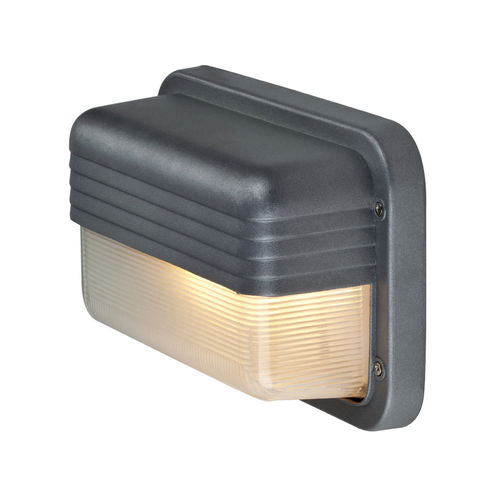Contemporary wall light - PALUS - LUMITEK - outdoor / aluminum / glass