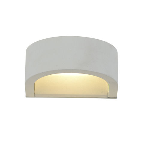 Contemporary wall light - WALLY - LUMITEK - outdoor / aluminum / PMMA