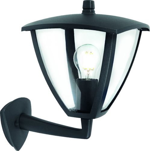 Contemporary wall light - MIROM-W - LUMITEK - outdoor / aluminum / lantern