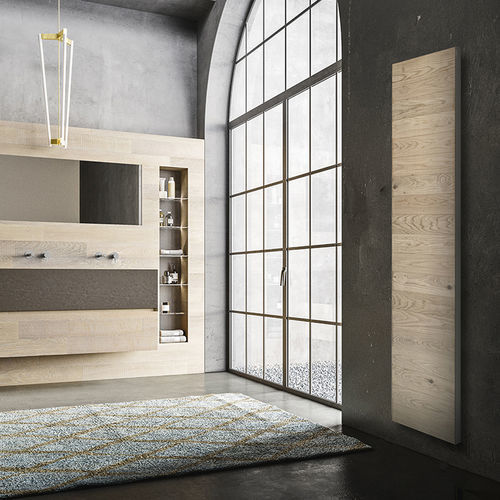 Electric radiator - WOOD 5.5 - TONON EVOLUTION - 1000 w / contemporary / steel