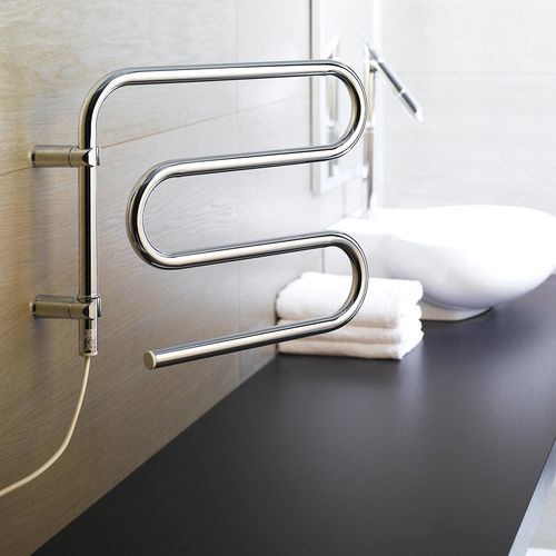 Electric towel radiator - DONATELLO - TONON EVOLUTION - 0...500 w / contemporary / steel