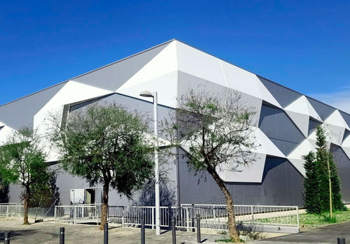 Facade textile membrane - FACHADA TEXTIL - Tecnodimension Hinchable S.L.