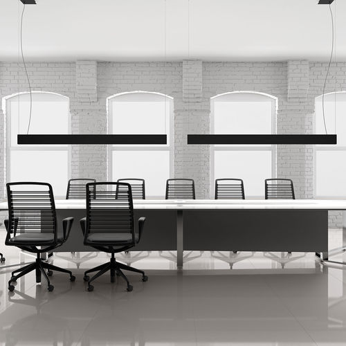 Hanging light fixture - VITESSE PLUS - Biffi Luce - LED / linear / IP40